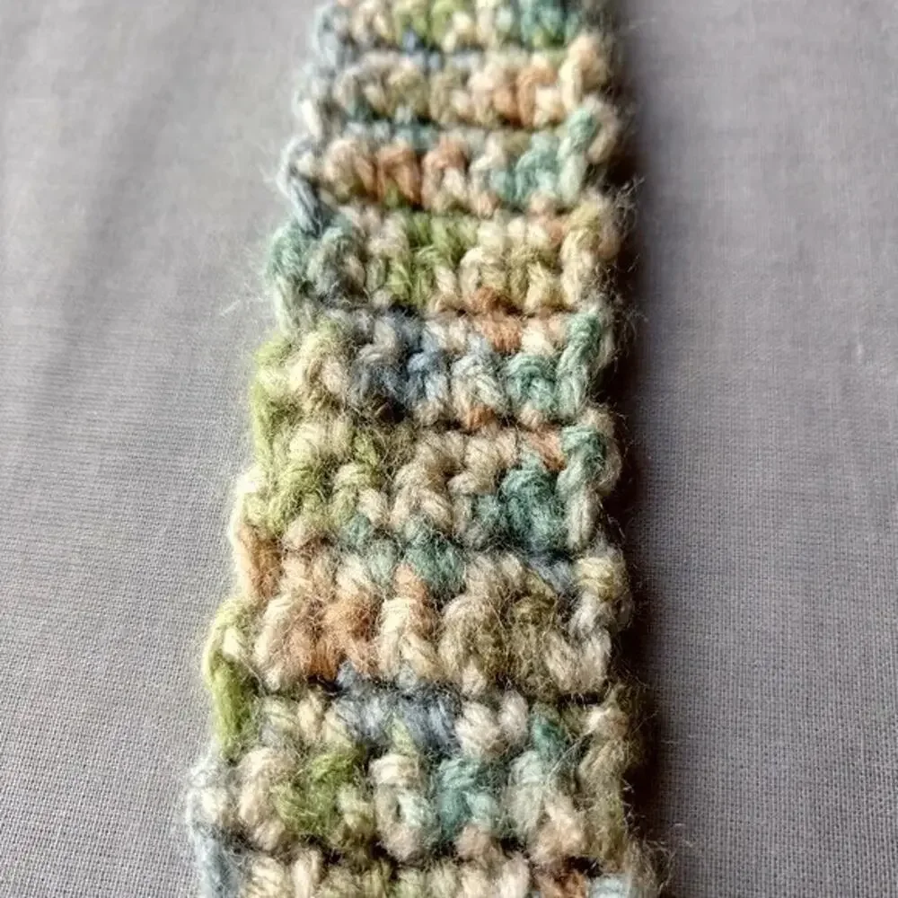 Alpine Sparkle Crochet Belt OS 45
